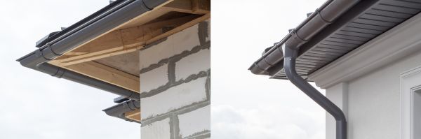 Wood Gutter Replacement in Lewis Center