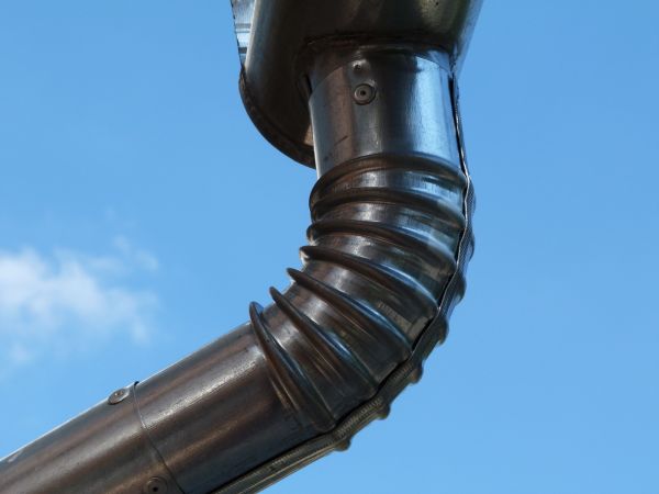 Metal Downspout Installation in Lewis Center