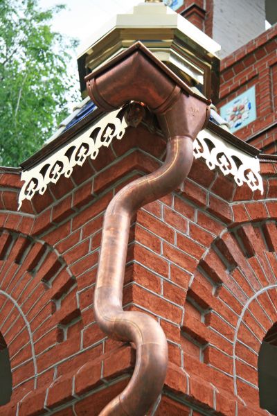 Church Downspout Installation in Lewis Center
